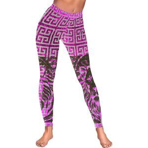 kokorepublic Women's  All-Over Low Rise Leggings (Model L05)